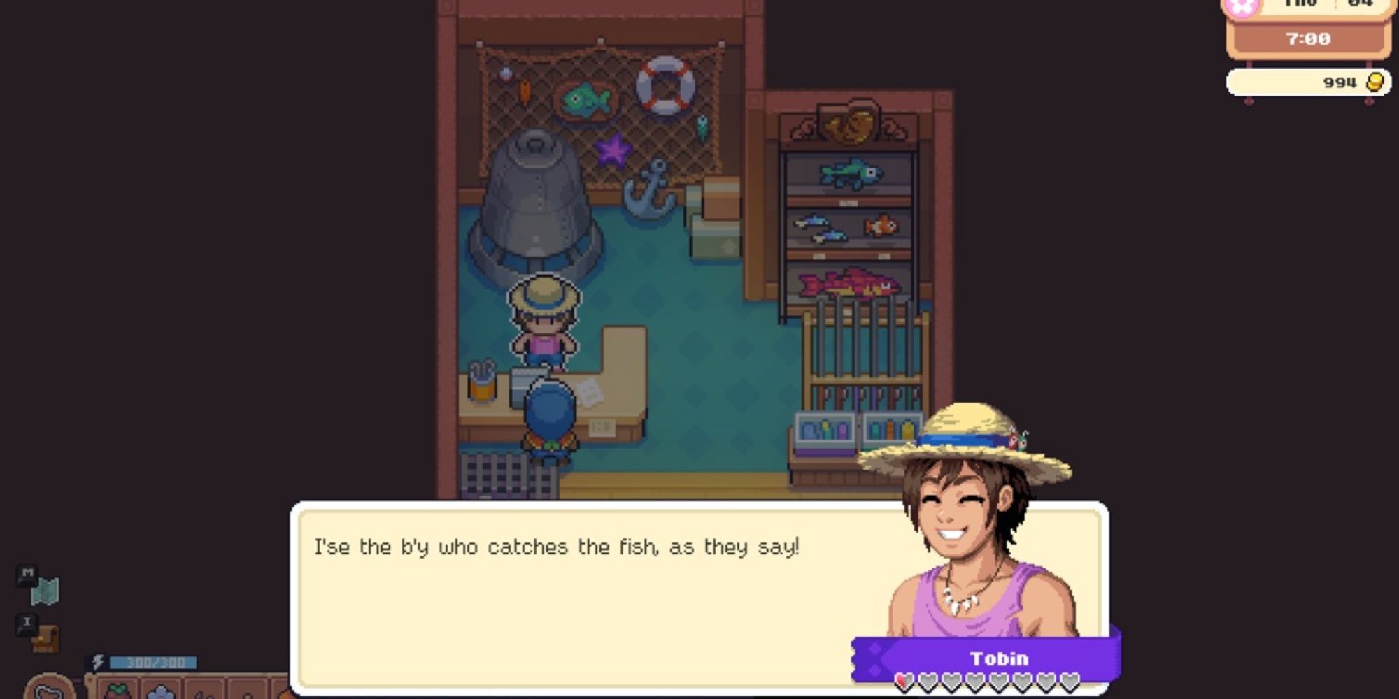 Moonstone Island Talking To Tobin