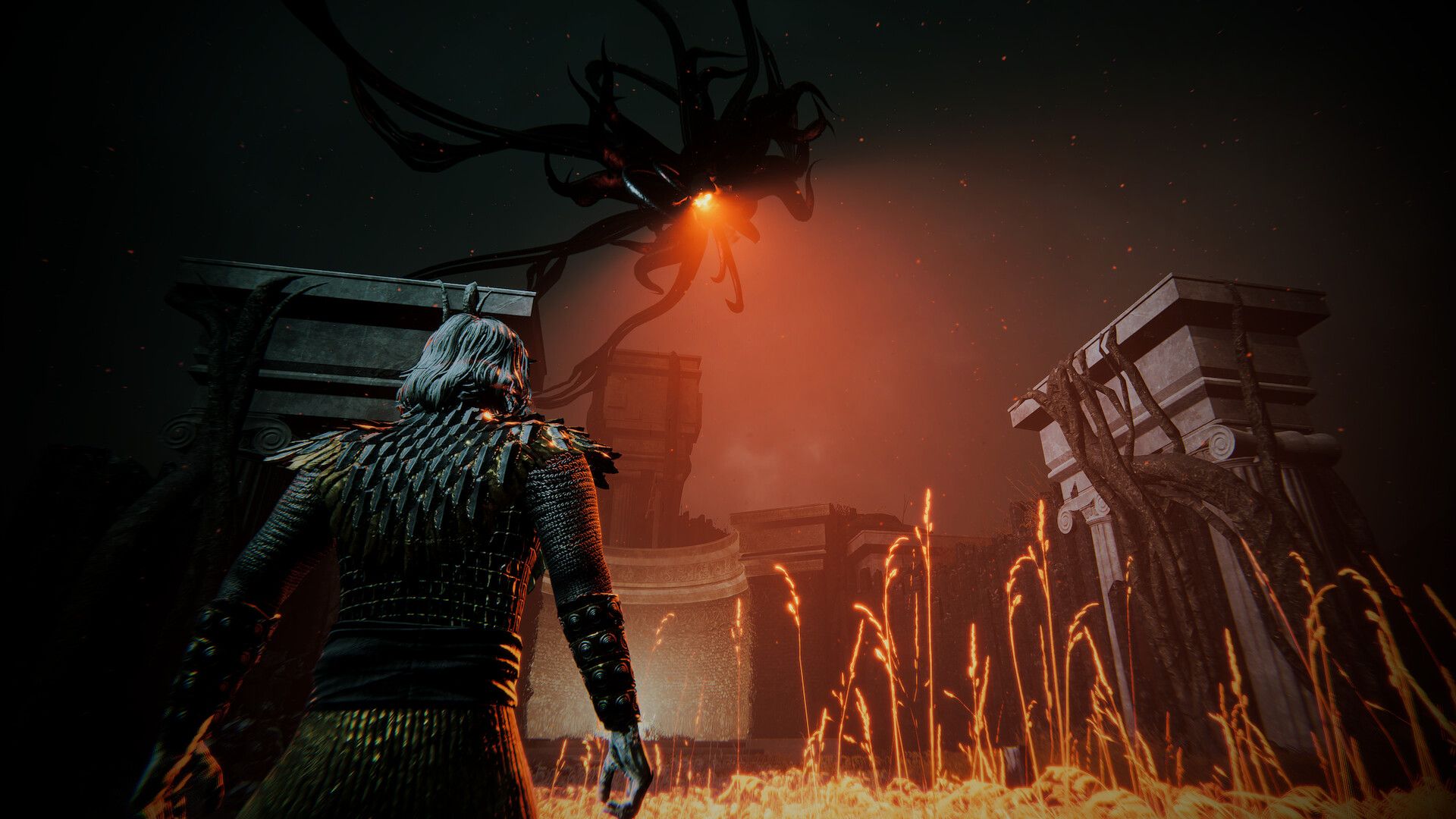 Mordimer and the enemy in the Unworld.