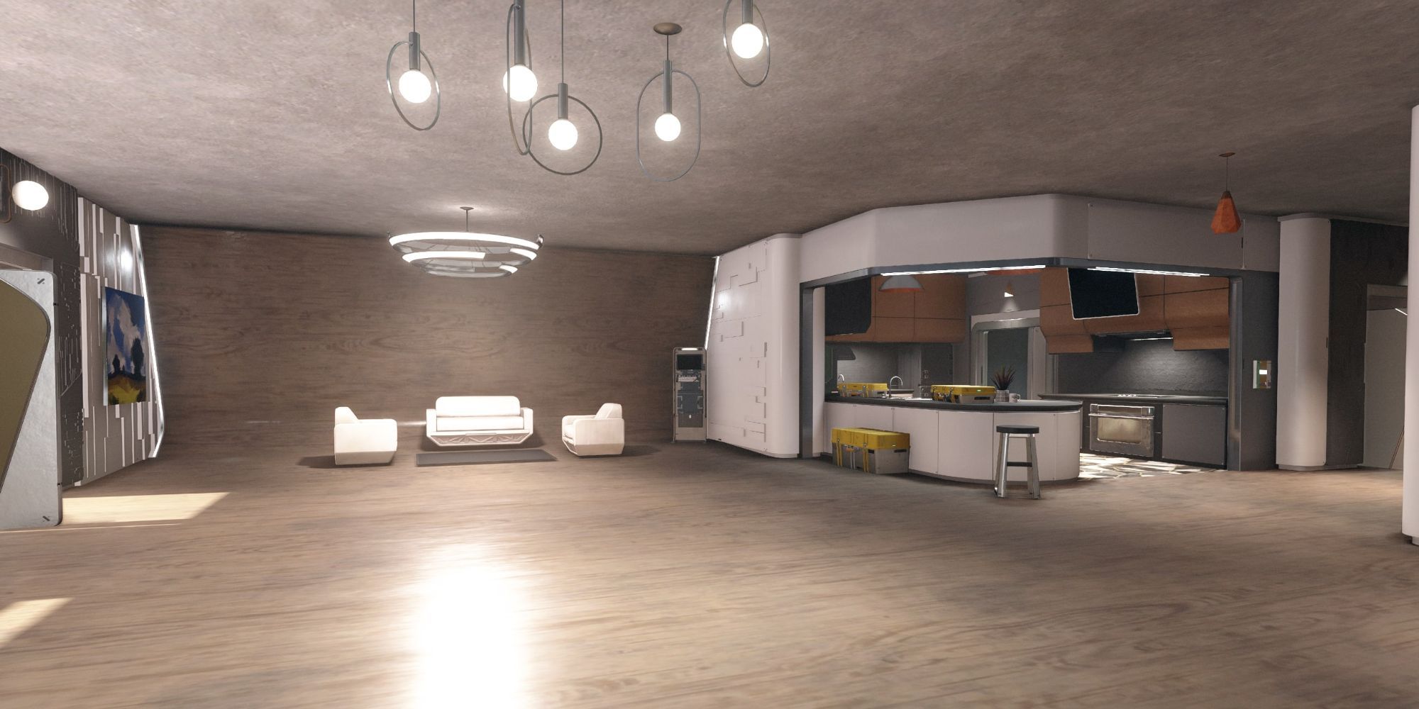 New Atlantis Apartment United Colonies Quest Reward in Starfield