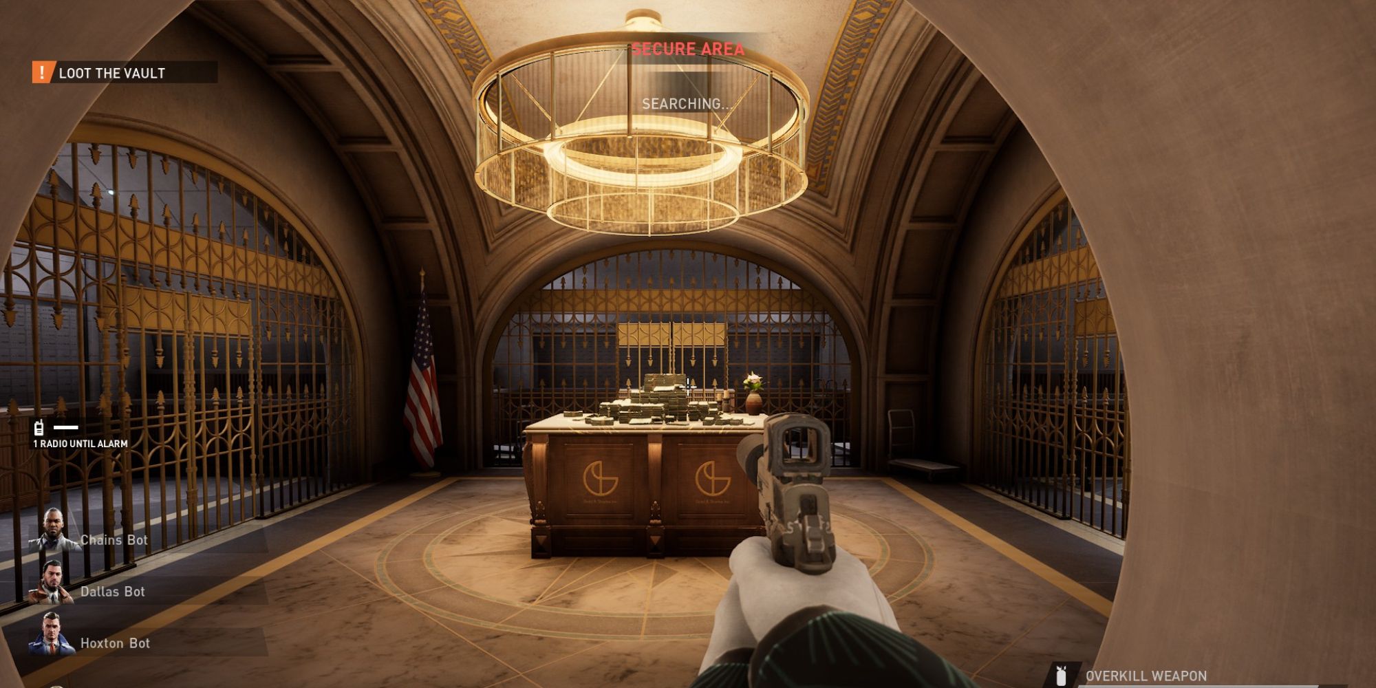 the vault of gold & sharke bank in payday 3
