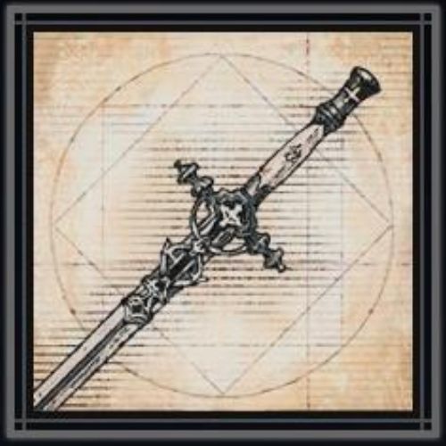 The Platinum Sword icon displayed in menus.