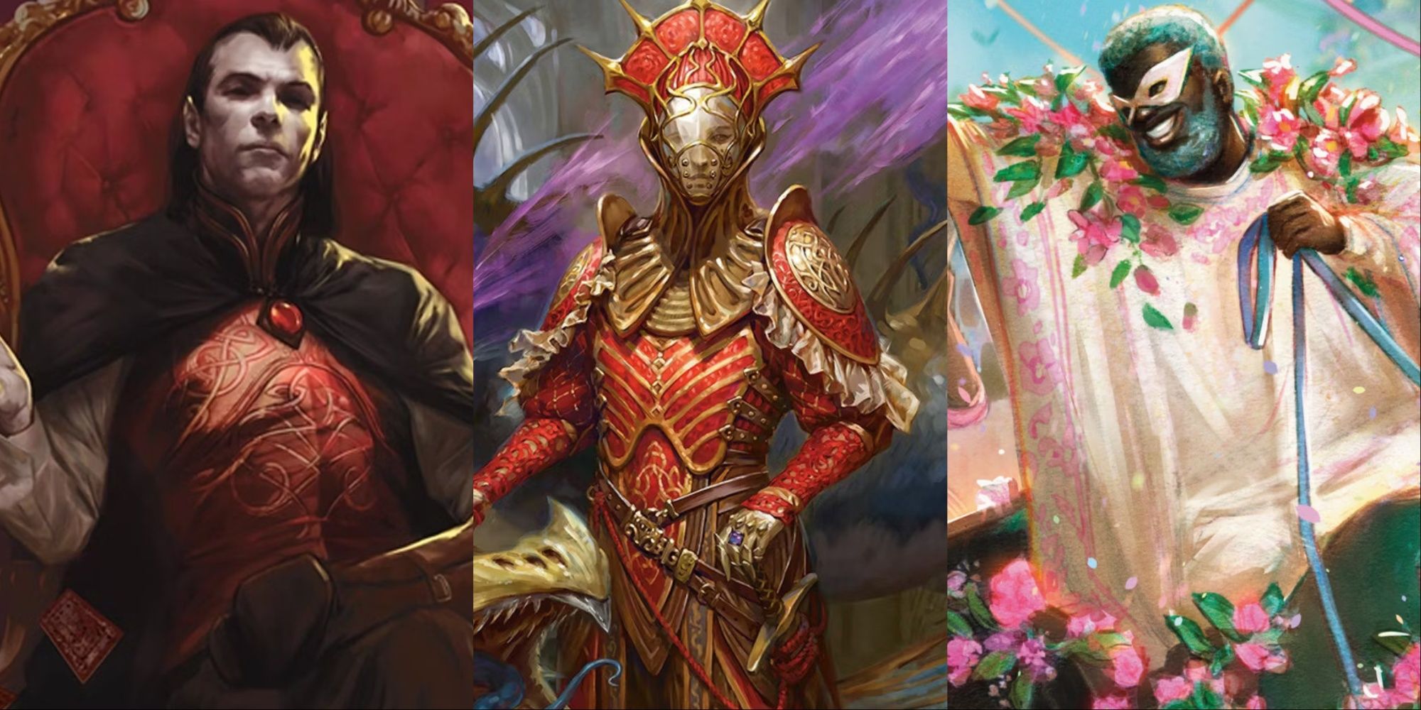 a montage of highly influential character from Dungeons & Dragons