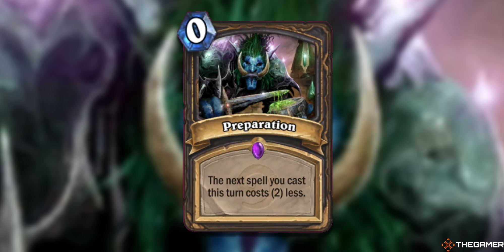 Preparation Hearthstone Card