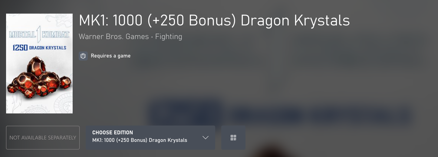 Dragon Krystals in Mortal Kombat 1.