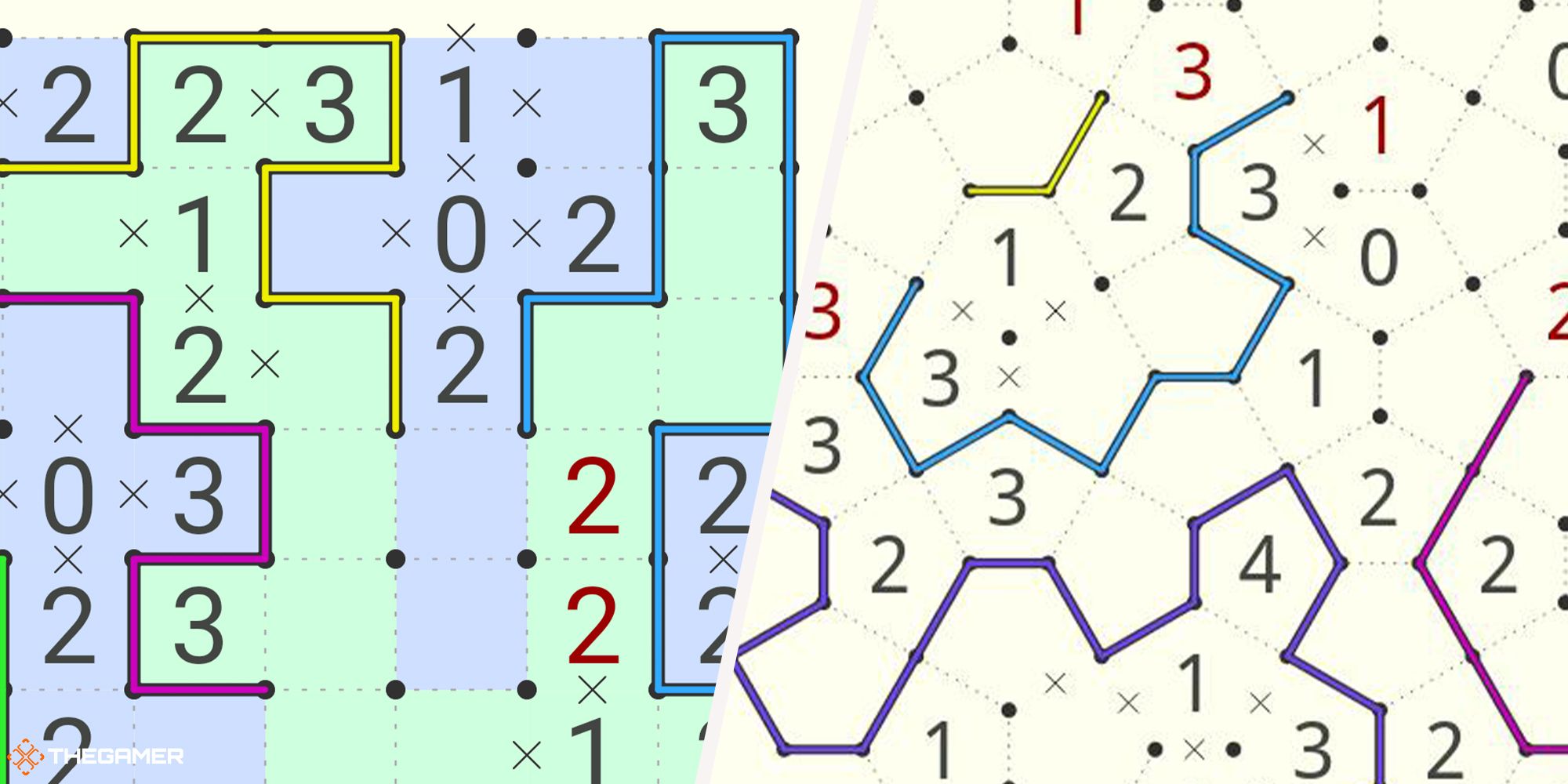 Slitherlink - gameplay screenshots