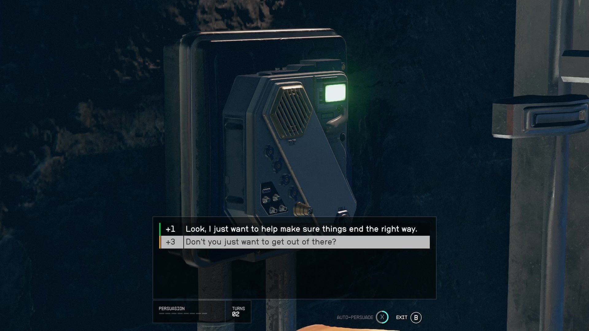 An intercom on the outside of a bank, which bank robbers are using to communicate.