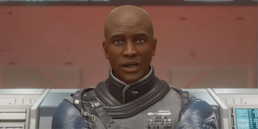 Starfield, General Kibwe Ikande Looking At The Camera
