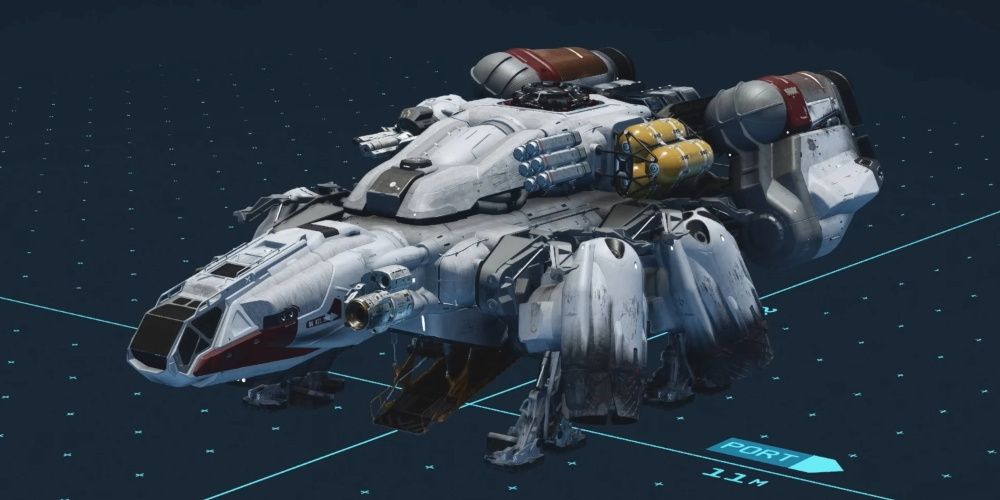 Starfield, Screenshot Of The Frontier On The Ship Customization Screen