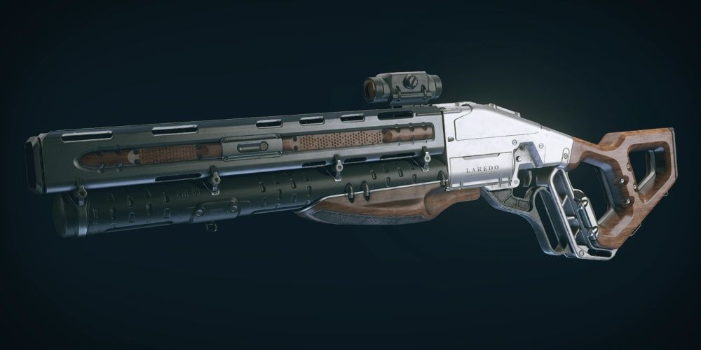 Starfield, Screenshot Of The Shattered Shock Heavy Weapon