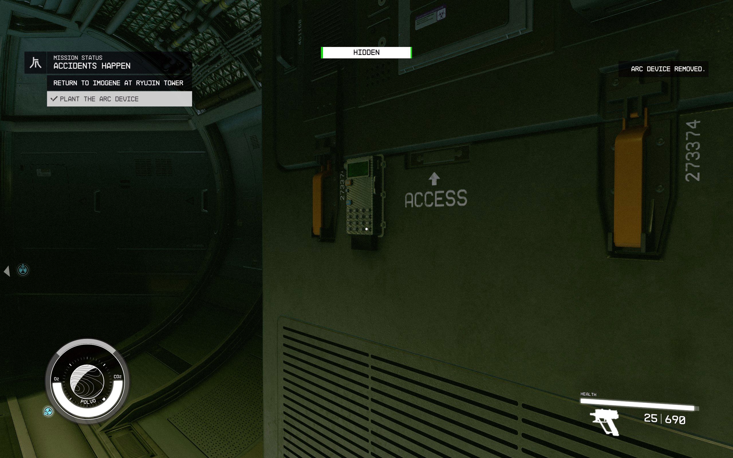 ARC Device Planted on the Service Panel