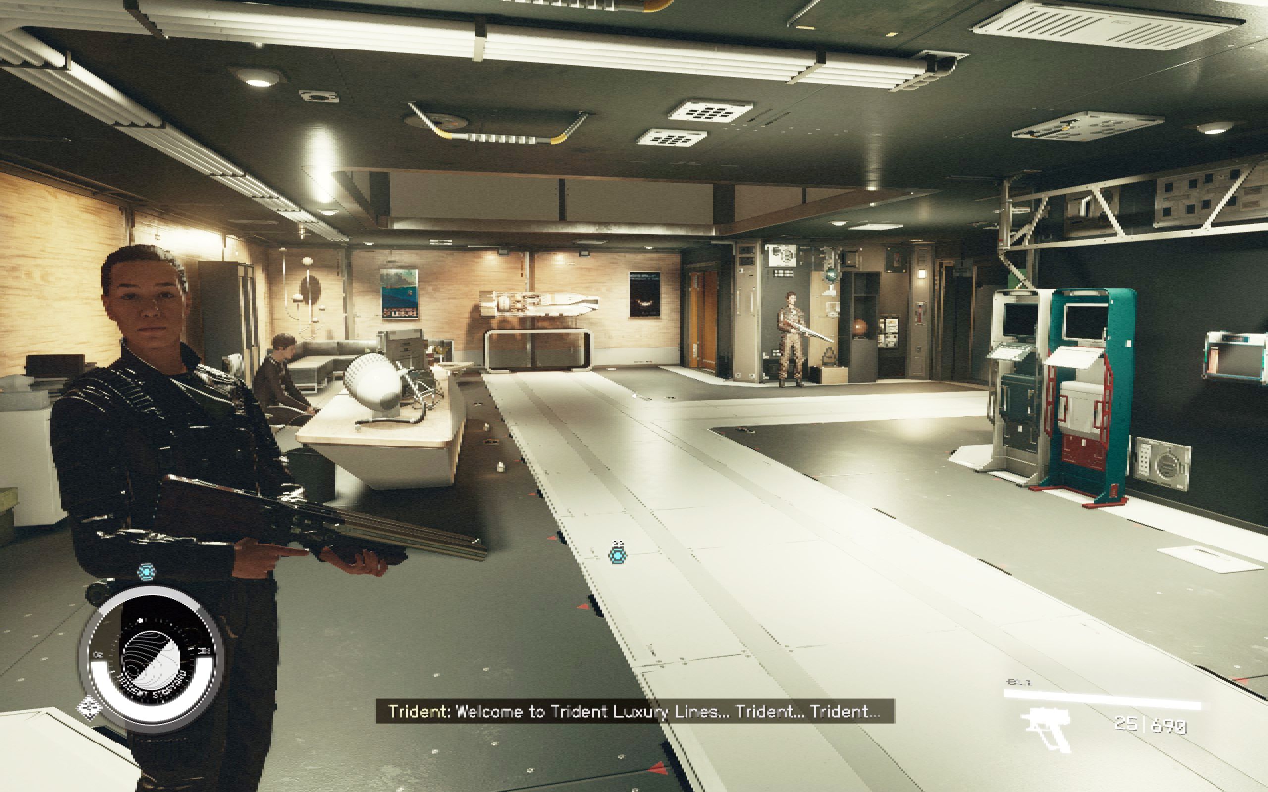 The Trident Luxury Lines Reception heavily guarded