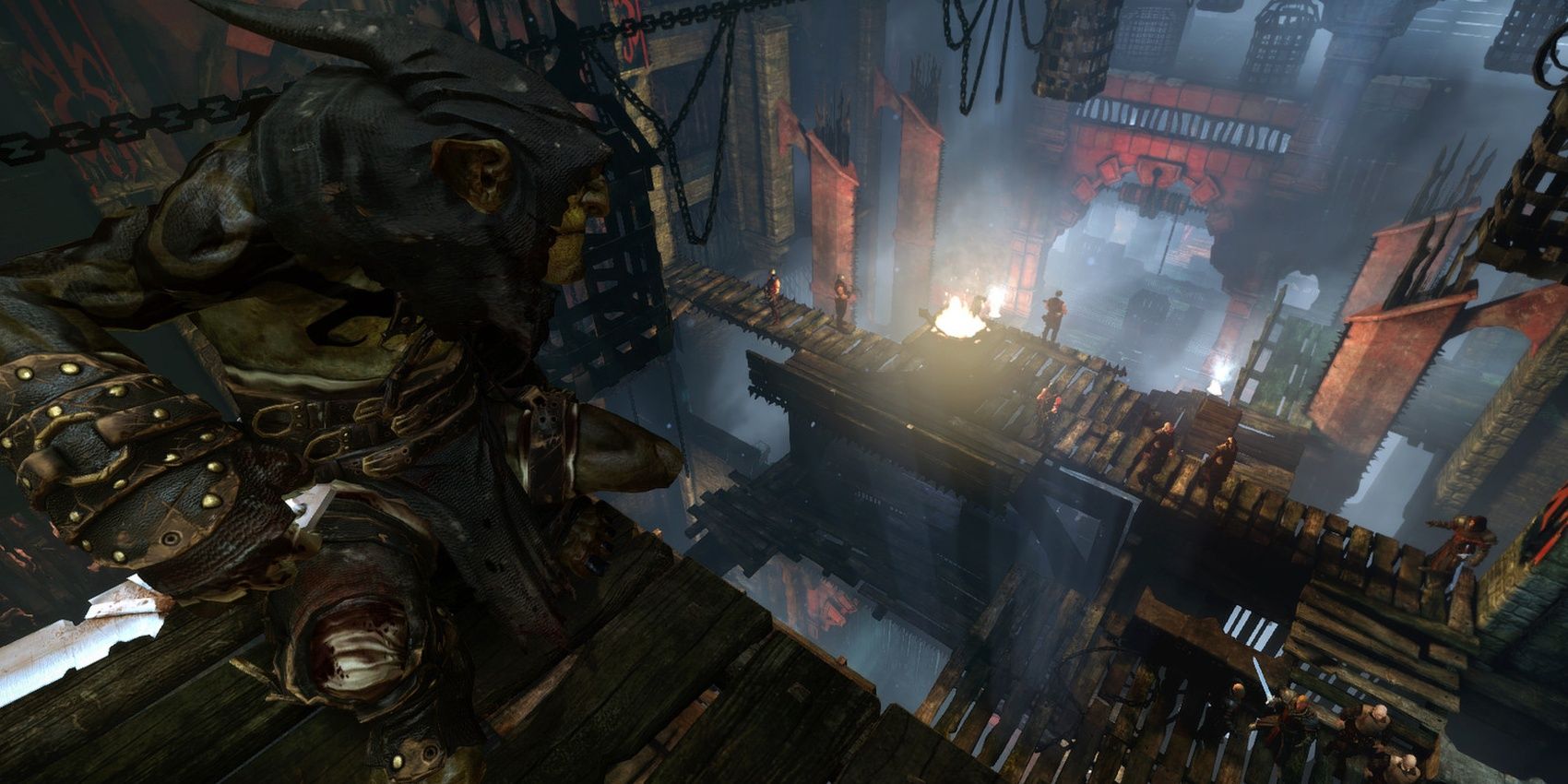 Styx observing guards from above Styx Master of Darkness