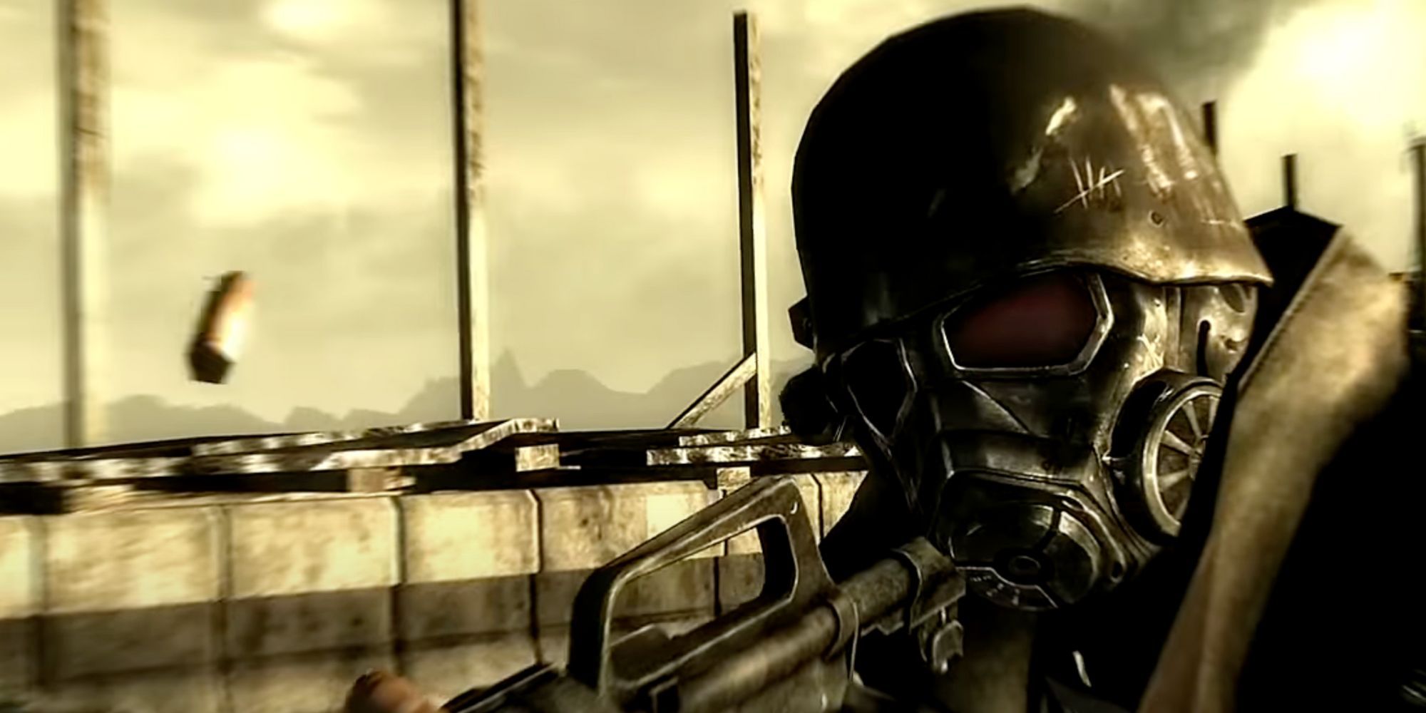 The Courier in Fallout New Vegas trailer