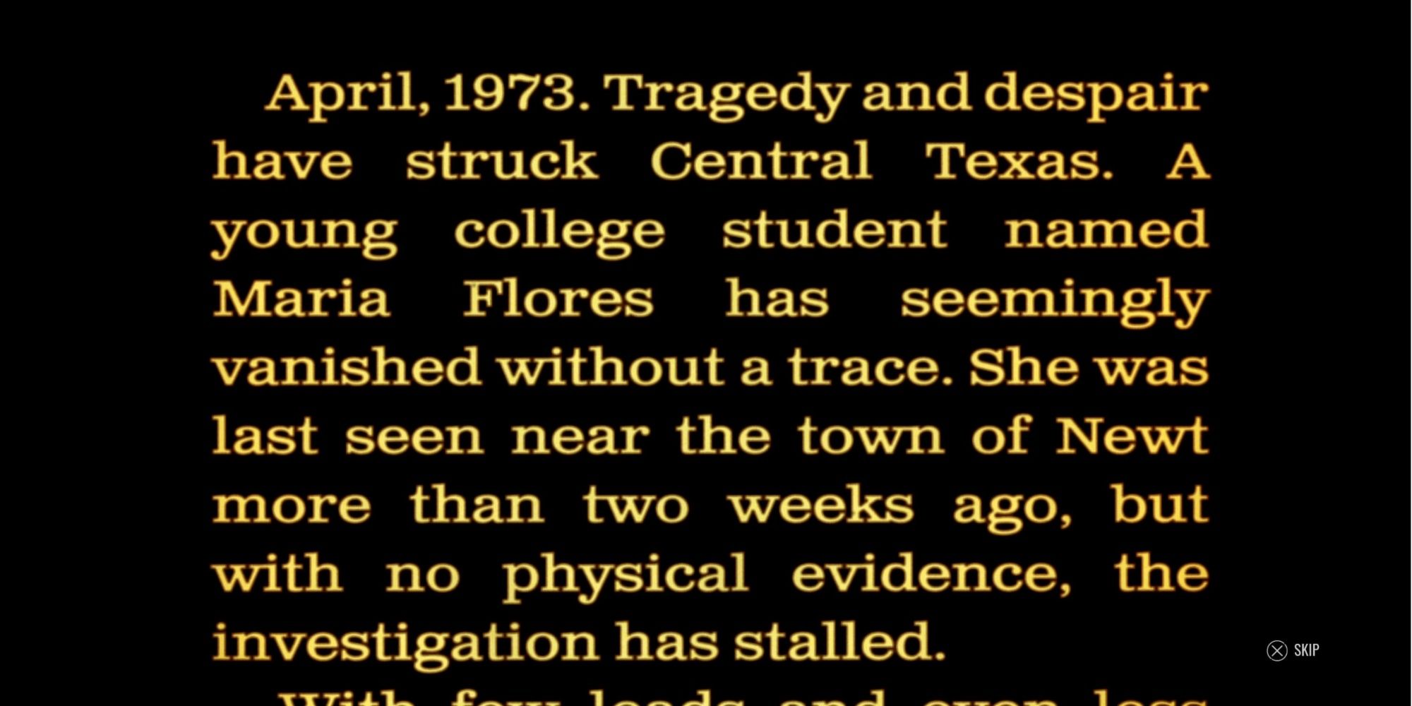 the texas chain saw massacre introduction story