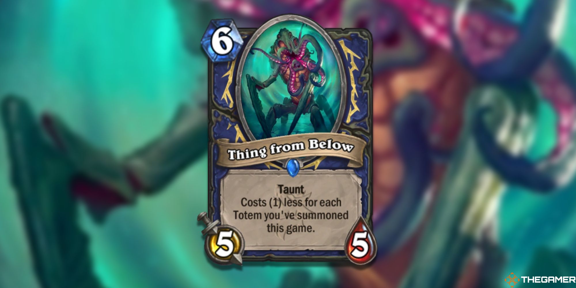 Thing from Below Hearthstone Card
