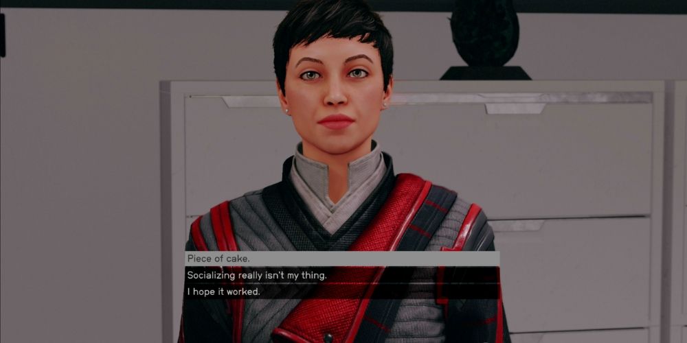 screenshot of Imogene at the end of the quest in Starfield
