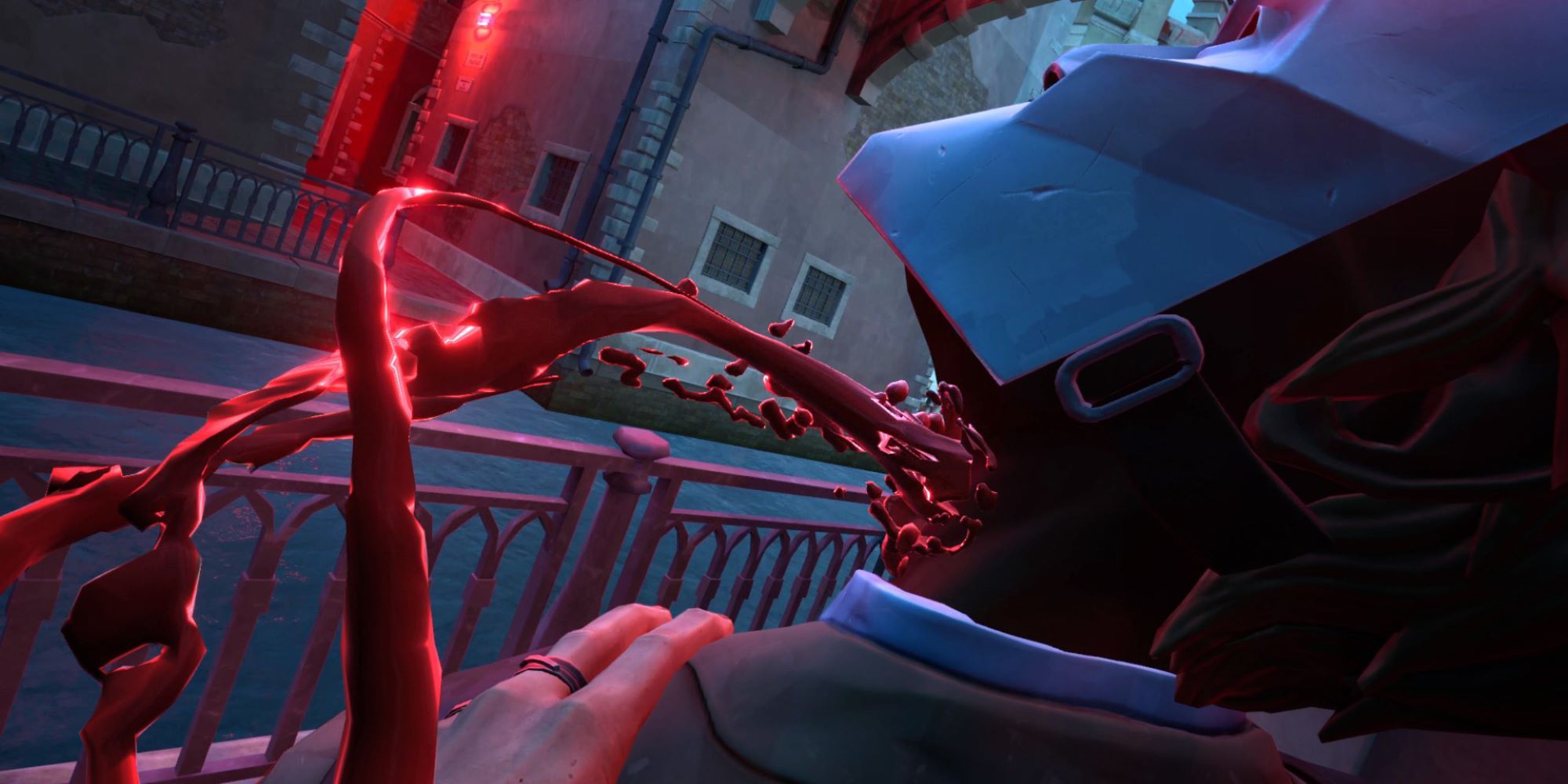 Vampire-Masquerade-Justice-VR-drinking blood from neck