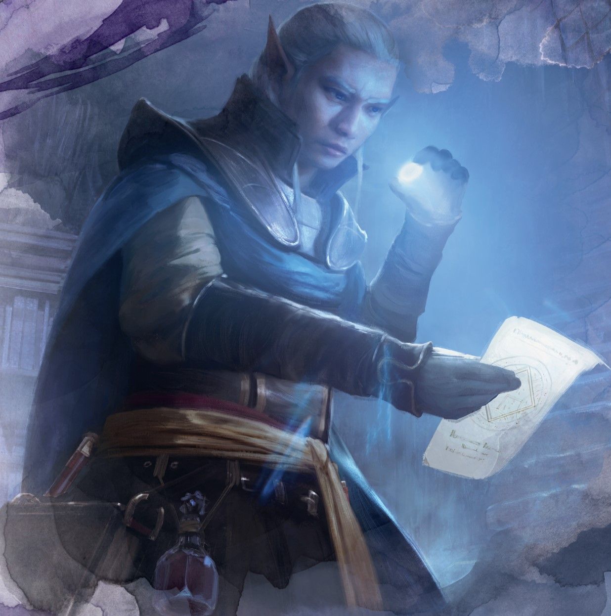 Wizard Inspects For Illusions D&D 5e