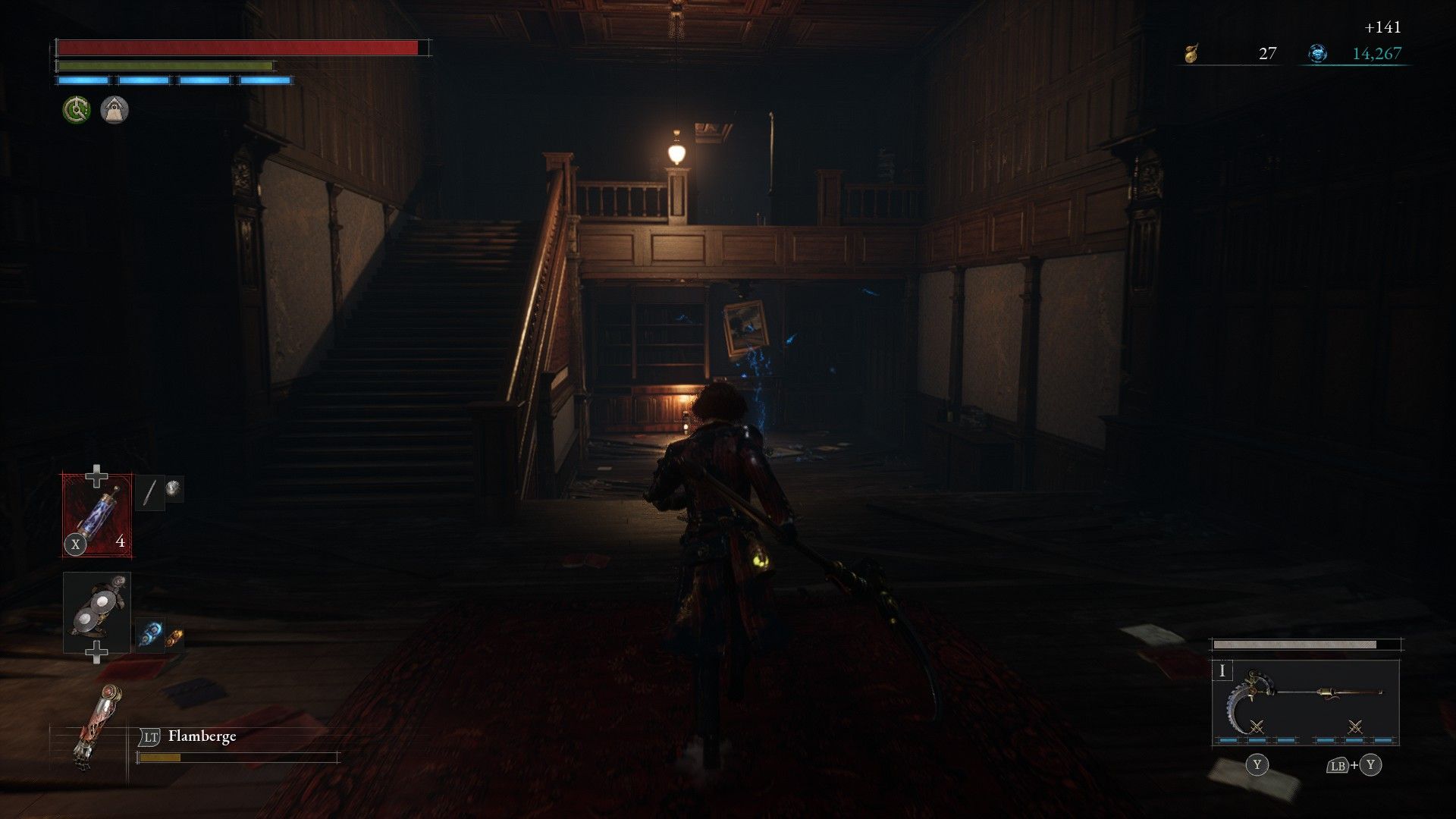 P goes into abandoned home near Krat Central Station to find Stargazer in Lies of P