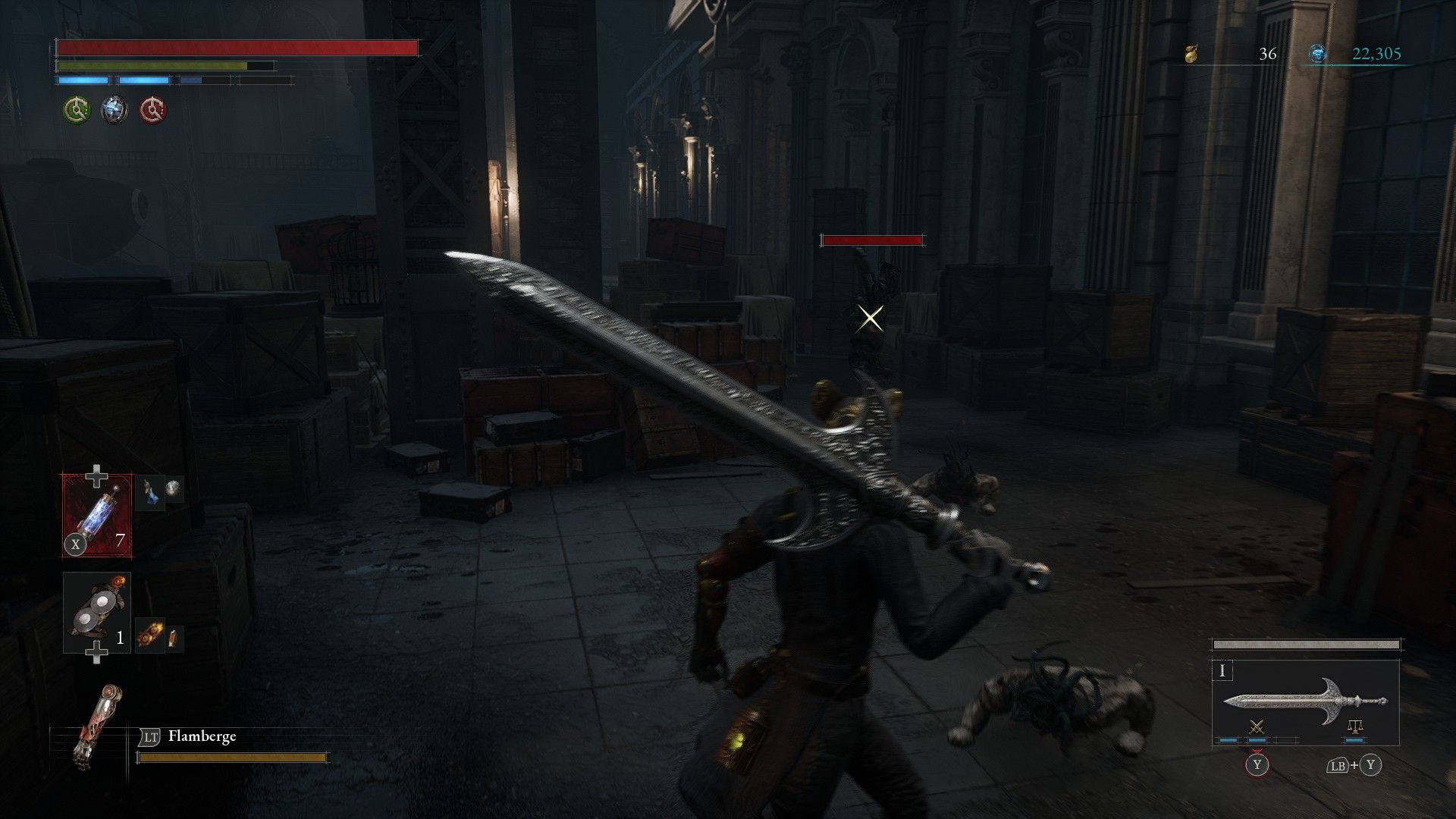 P avoids being struck by corrupted puppets on way to get Master Chef knife in Lies of P