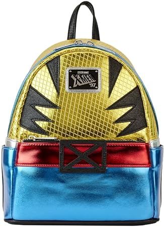 Marvel Metallic X-Men Wolverine Cosplay Mini Backpack