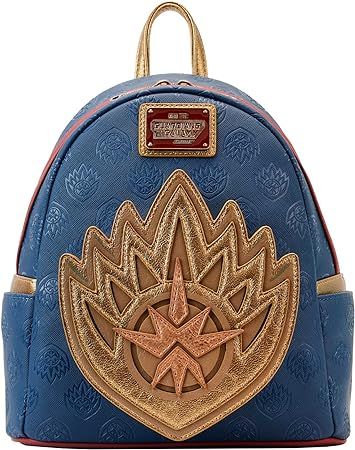 Loungefly Marvel Guardians of the Galaxy 3 Ravager Badge Double Strap Shoulder Bag