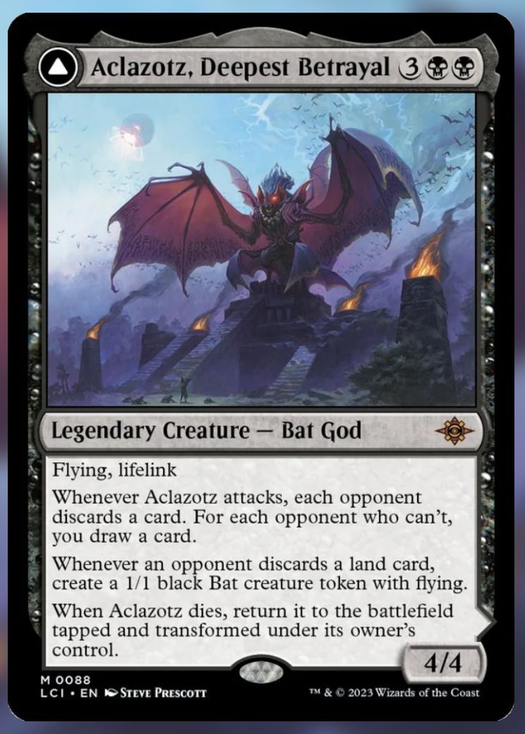 Aclazotz, Deepest Betrayal