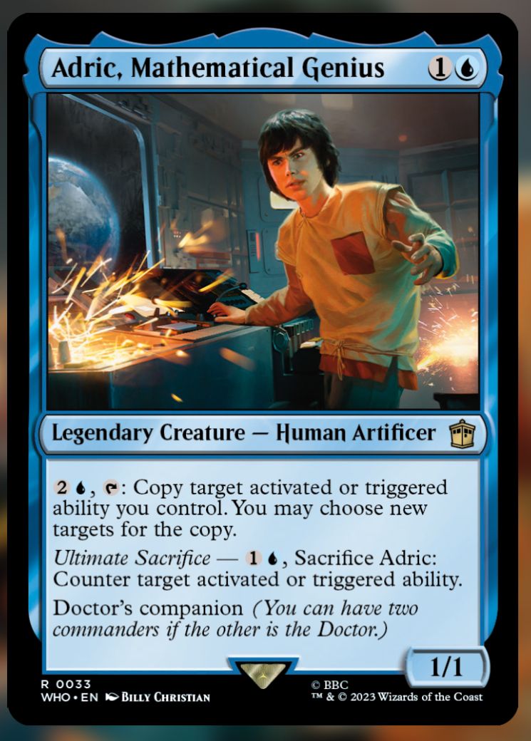 Adric, Mathematical Genius