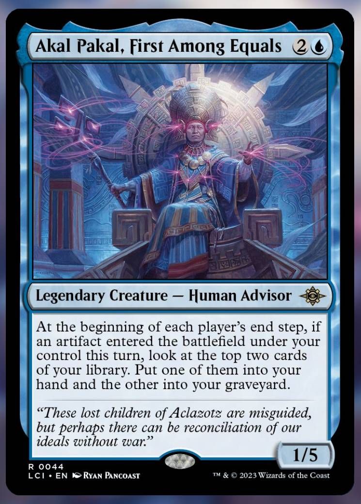 Akal Pakal, First Among Equals