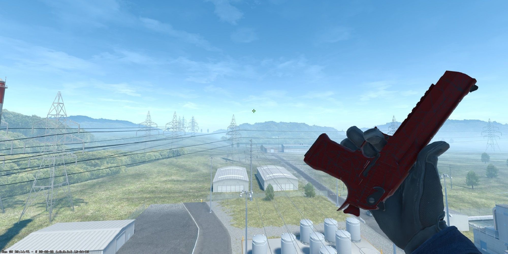 An image of Desert Eagle Crimson Web in CS2