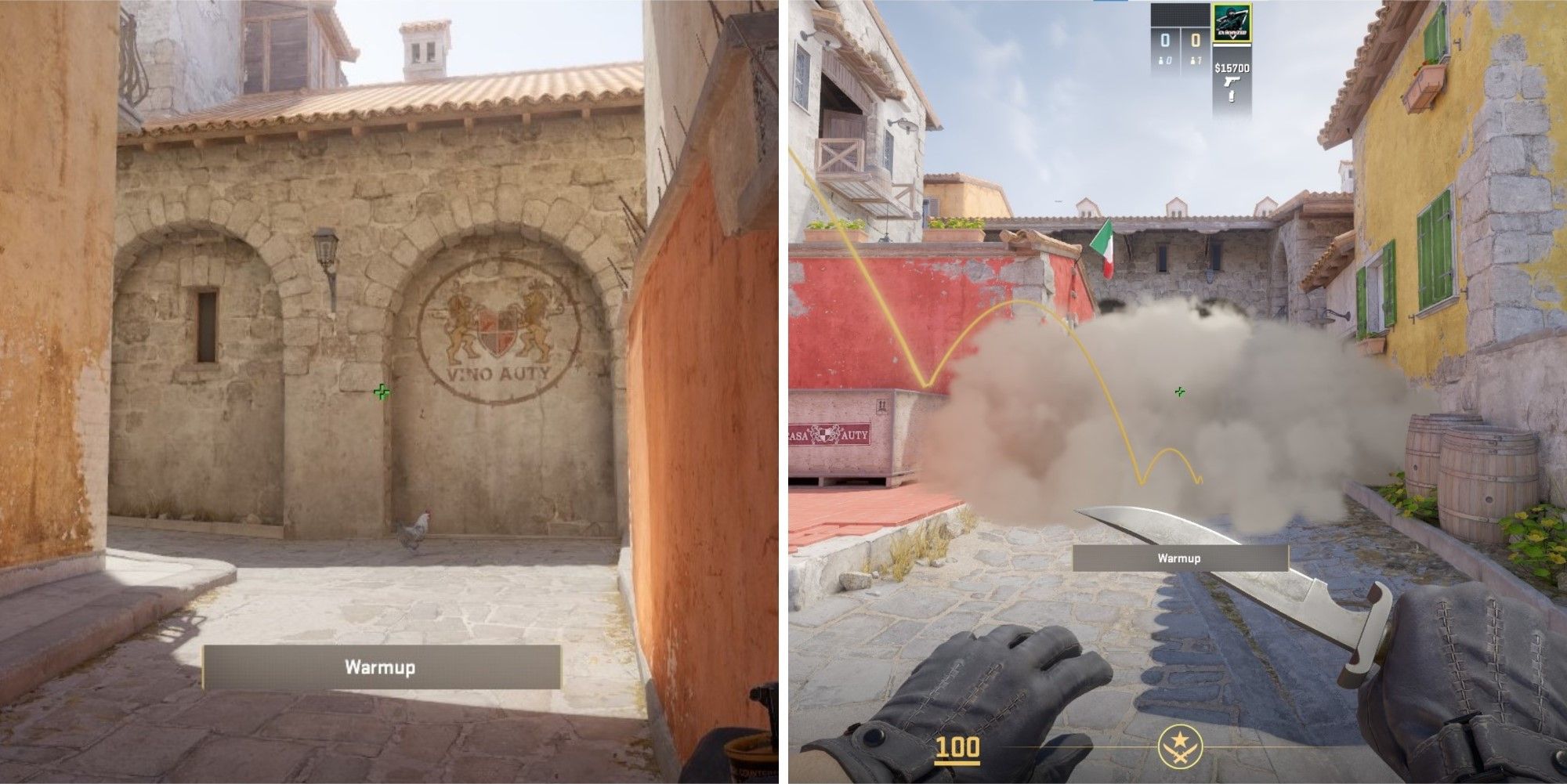 An image of the Moto smoke in CS2