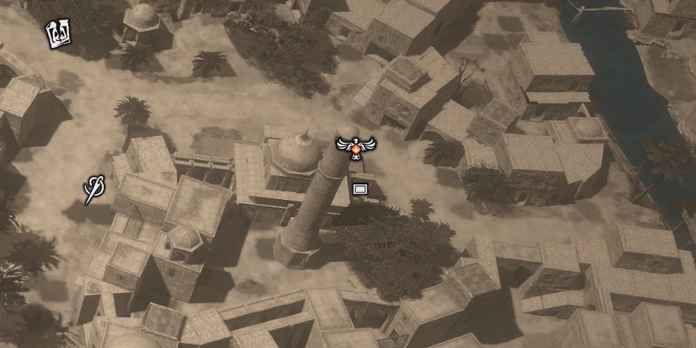Assassin's Creed Mirage, All Viewpoints, Factory District Viewpoint on map