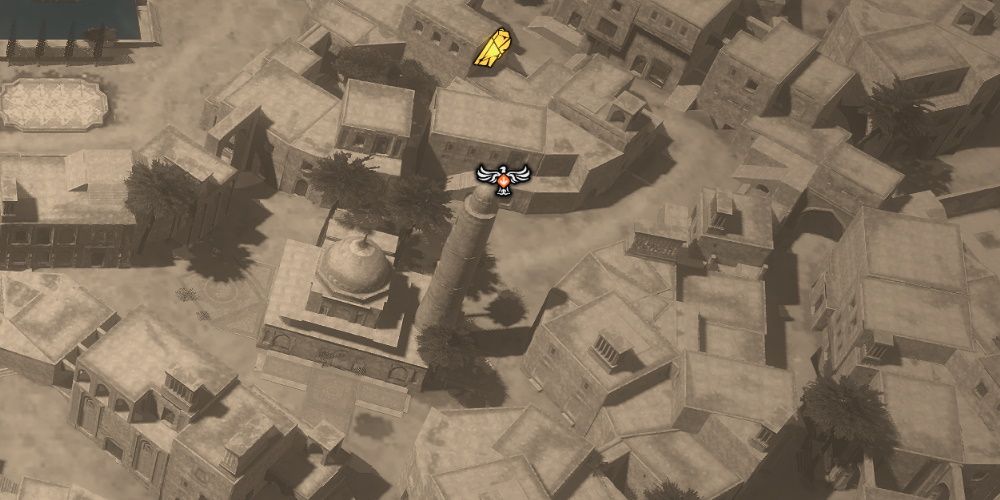 Assassin's Creed Mirage, All Viewpoints, Harem Viewpoint on map