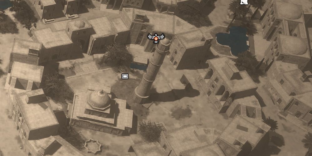Assassin's Creed Mirage, All Viewpoints, Mazalim Court Viewpoint on map