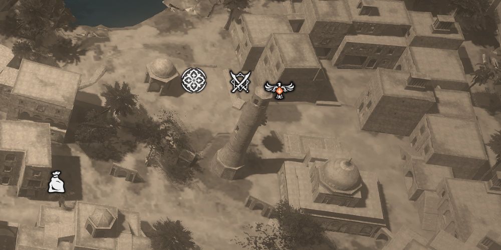Assassin's Creed Mirage, All Viewpoints, Prince's Palace Viewpoint on map