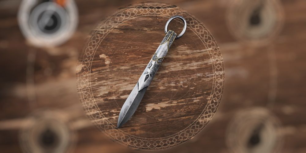 Assassin's Creed Mirage, Best Early Upgrades, Throwing knife closeup