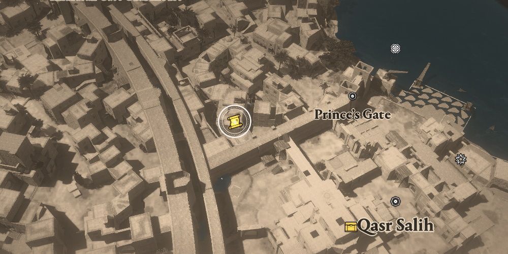 Assassin's Creed Mirage, Enigma west of the Prince's Gate