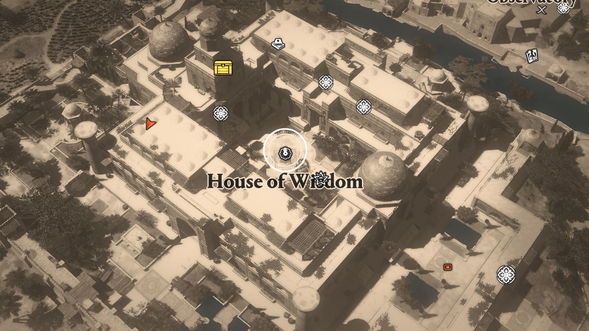Assassin's Creed Mirage, House of Wisdom, The House of Wisdom map-1