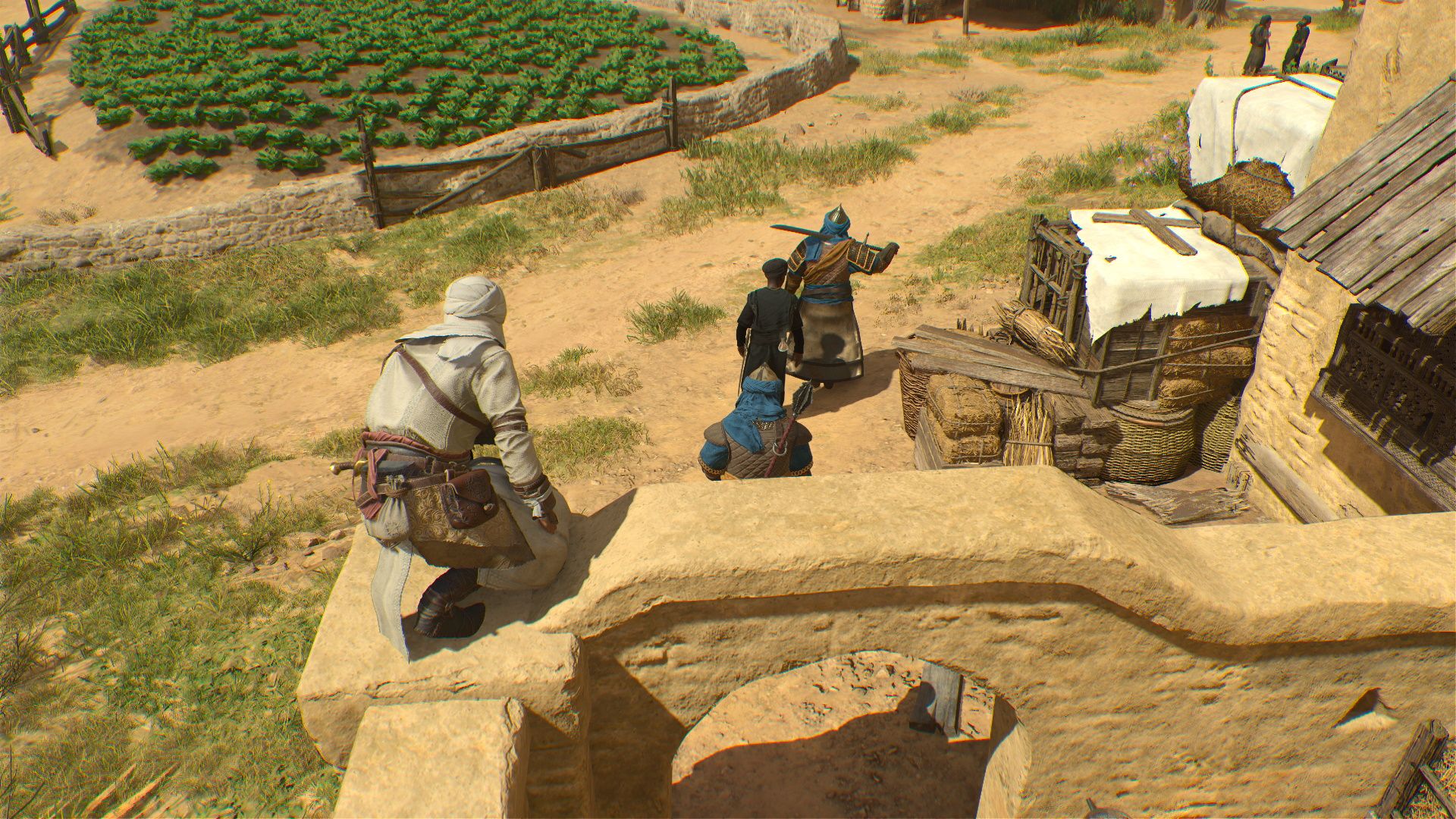 Assassin's Creed Mirage, Mysterious Shards, Amushing the heavy guards