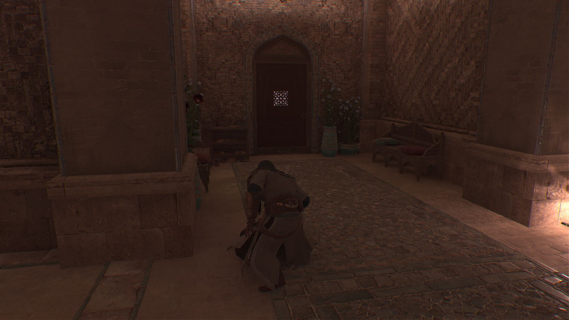 Assassin's Creed Mirage, The Mirror Heist, The door to the bathhouse
