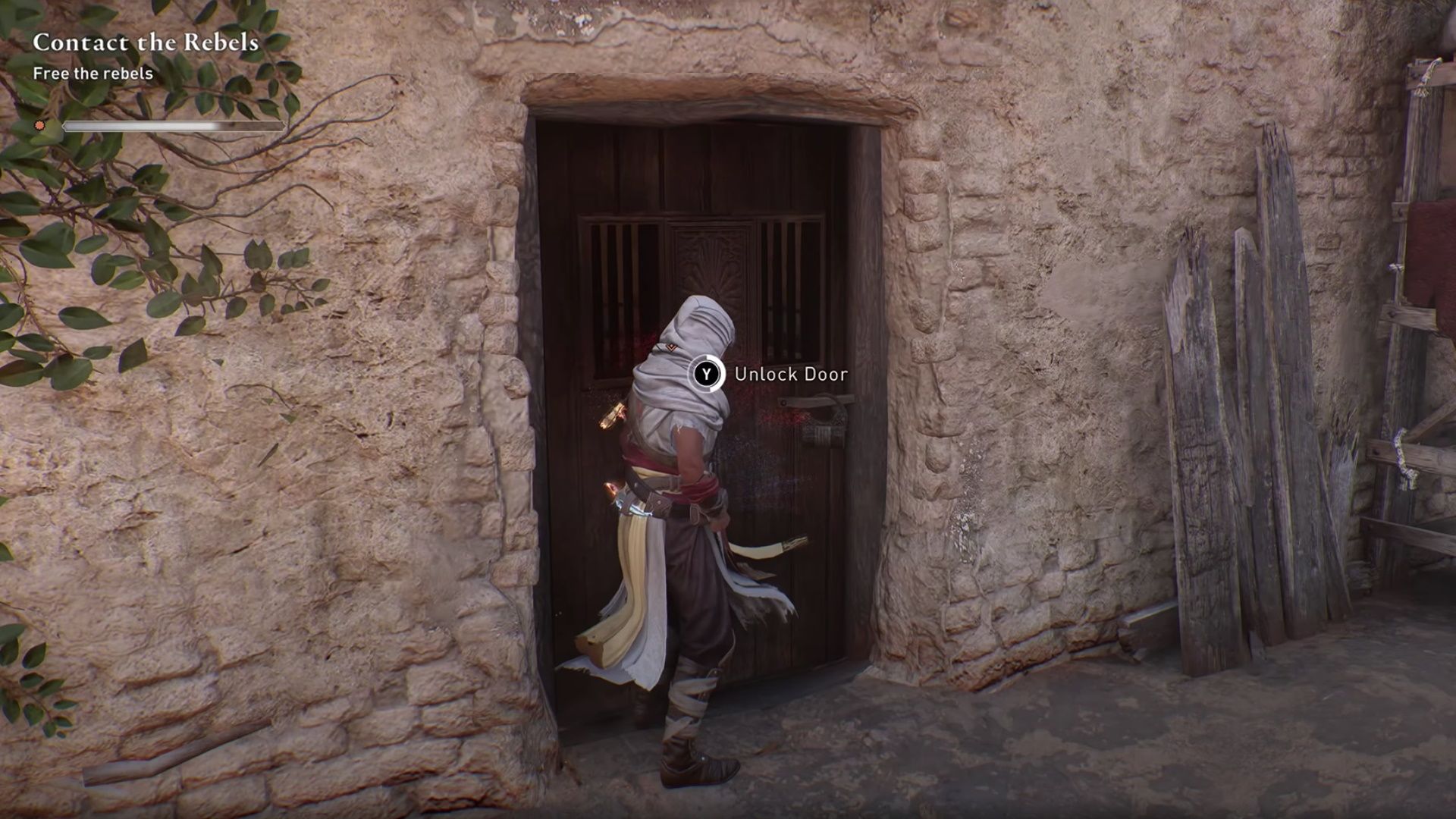 Assassin's Creed Mirage, Unlocking the door to free the final prisoner