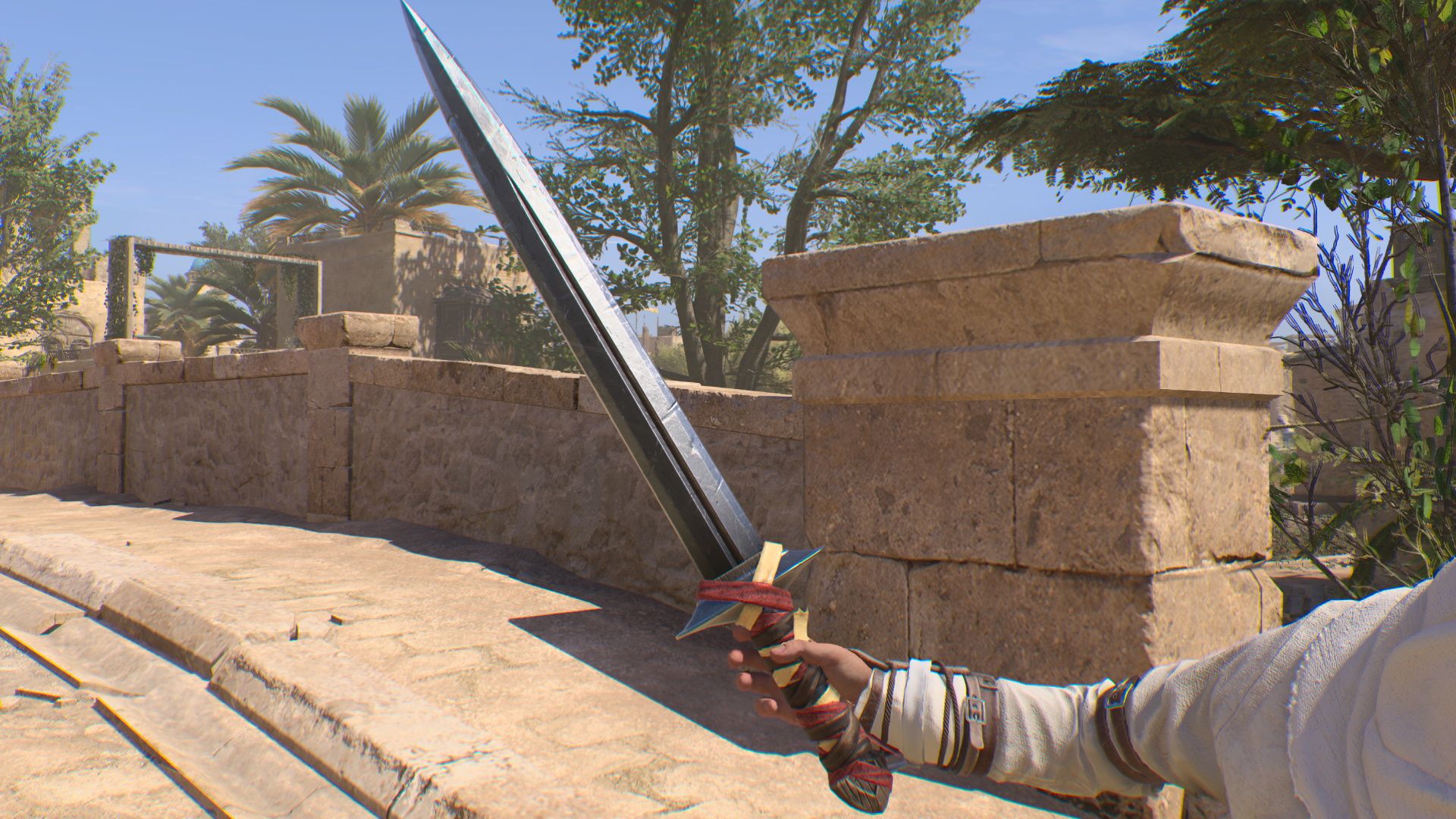 Assassin's Creed Mirage, Up close shot of the Zanj Uprising Sword