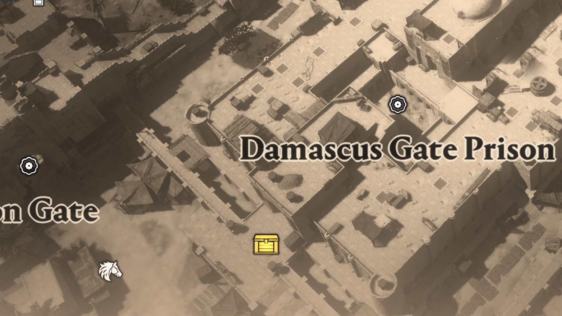 Assassin's Creed Mirage, Zanj Uprising Gear, Damascus Prison Map