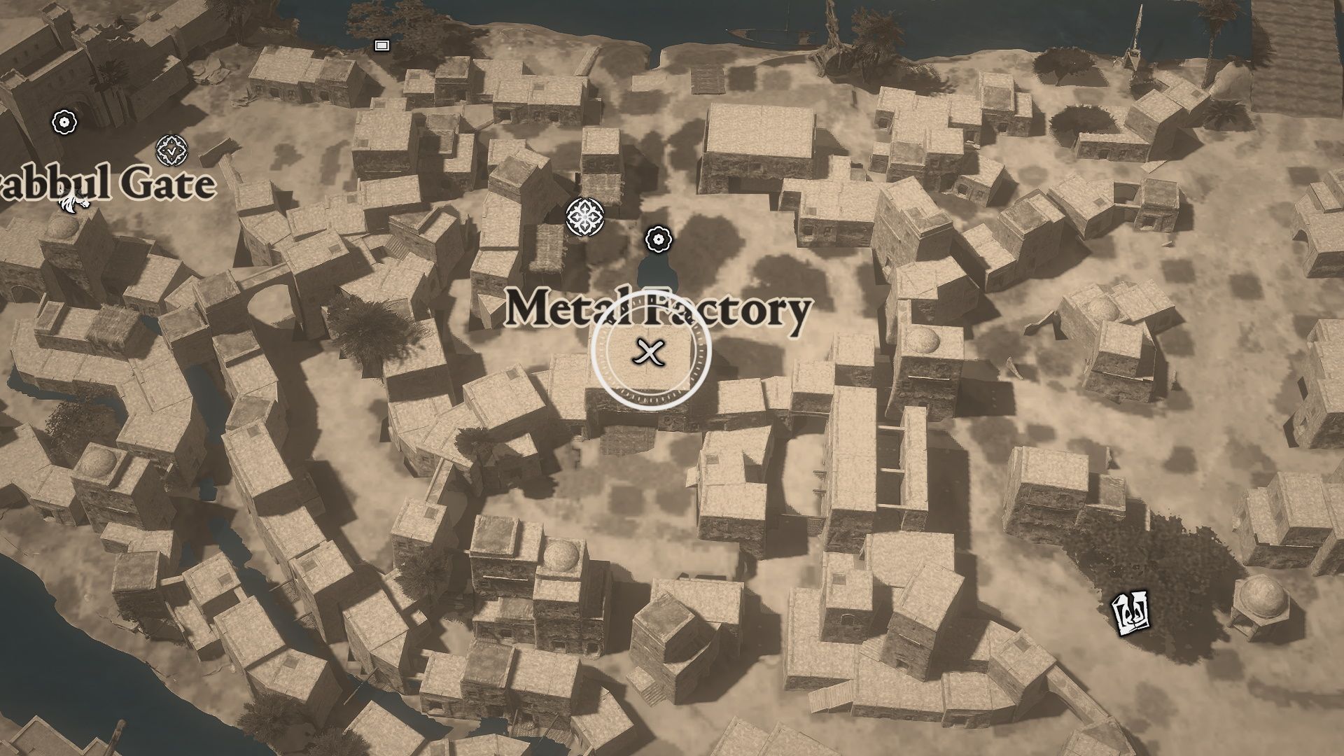 Assassin's Creed Mirage, Zanj Uprising Gear, Metal Factory Map