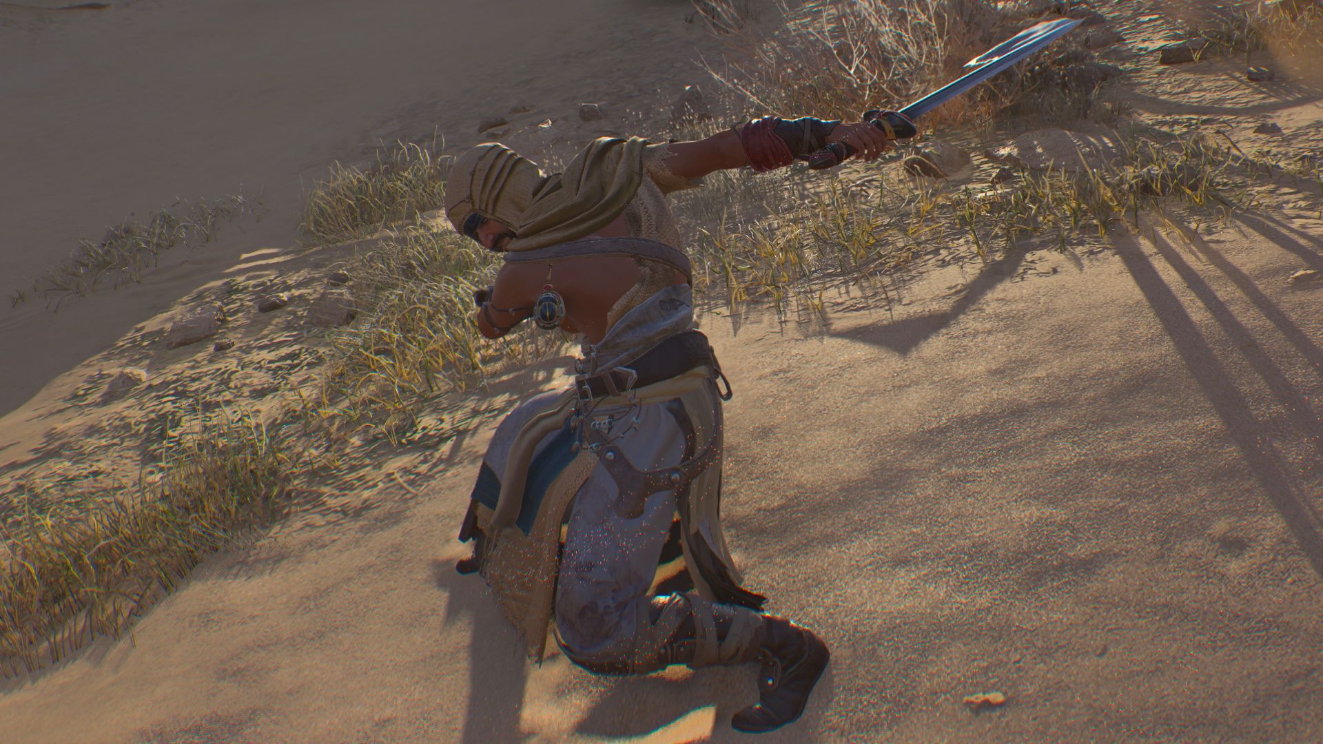 Assassin's Creed Mirage, Zanj Uprising Gear, Slashing with the Zanj Uprising Sword