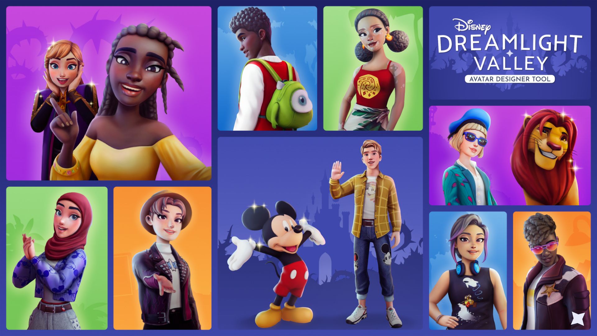 Avatar Designer Tool in Disney Dreamlight Valley