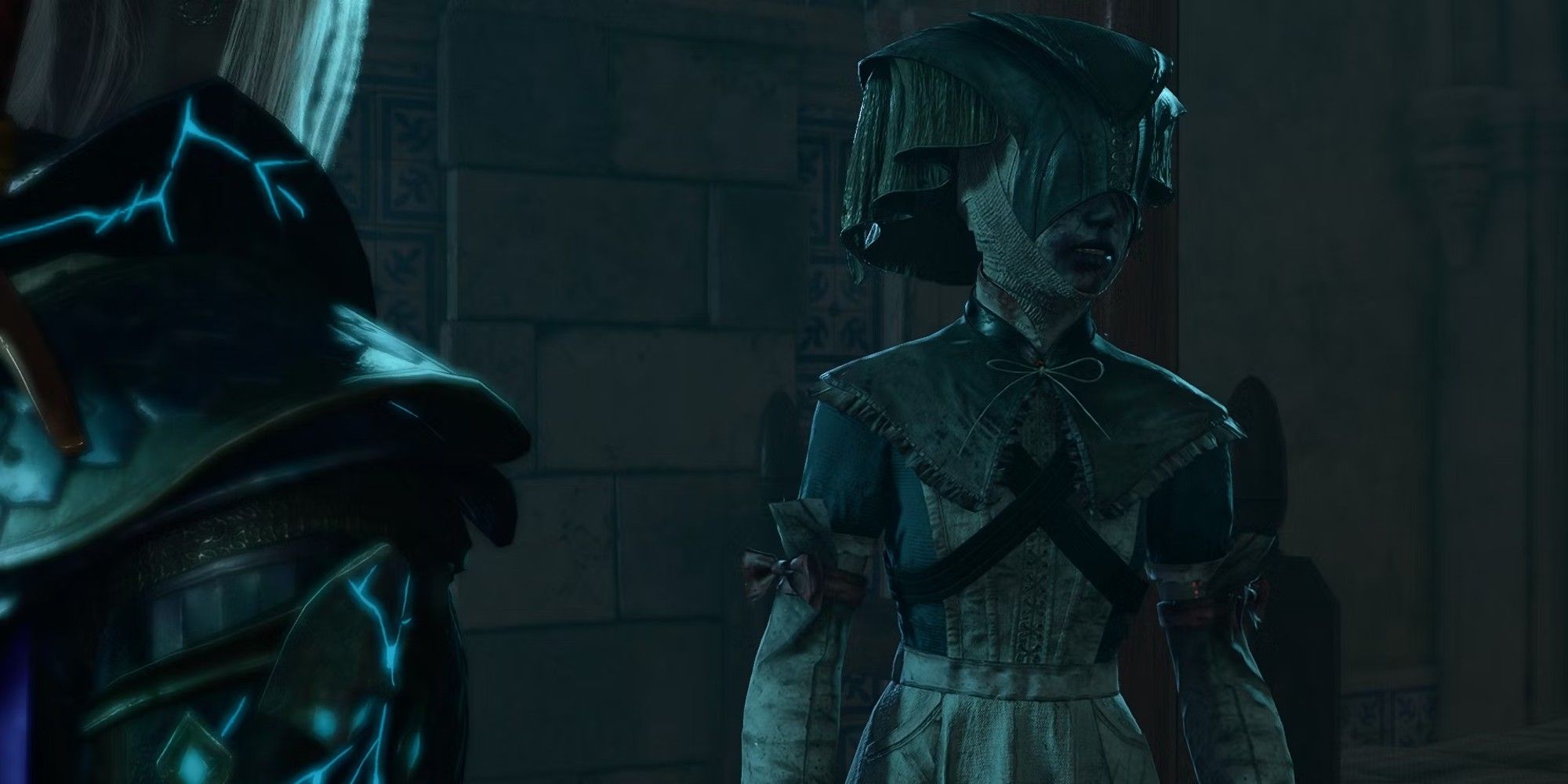 Baldur's Gate 3 player talking to Sister Lidwin