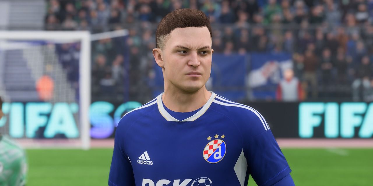 Dinamo Zagreb footballer Martin Baturina in FIFA