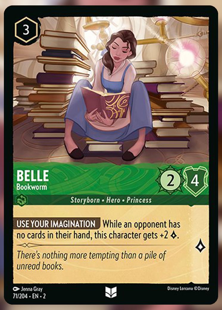 Belle, Bookworm