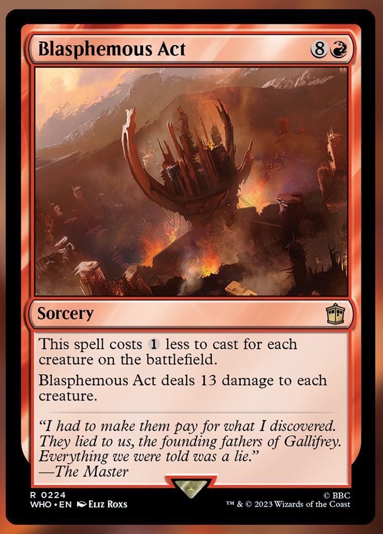 Blasphemous Act